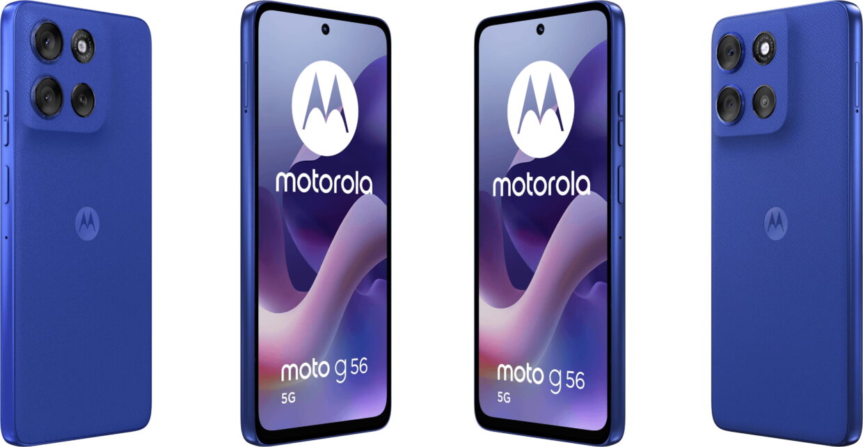 a couple of rectangular phones motorola